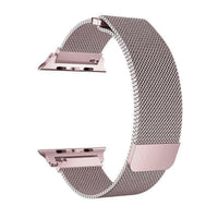 Rose Gold Milan Mesh Apple Watch Strap