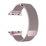 Rose Gold Milan Mesh Apple Watch Strap