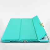 Light Blue Leather Folio Case with Smart Cover (iPad Pro 11-inch 2018)