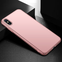Metallic Rose Gold Hard Case (iPhone X/XS)