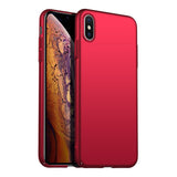 Metallic Red Hard Case (iPhone X/XS)