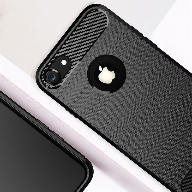 Navy Brushed Metal Case (iPhone 7/8/SE2/SE3)
