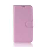 Pink Leather Wallet Case (iPhone X/XS)