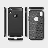 Navy Brushed Metal Case (iPhone XR)