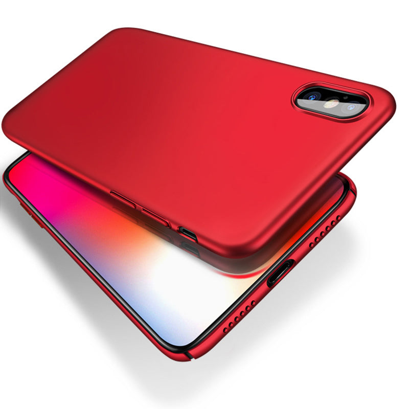 Metallic Red Hard Case (iPhone XS Max)