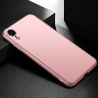 Metallic Rose Gold Hard Case (iPhone XR)