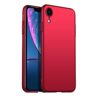 Metallic Red Hard Case (iPhone XR)