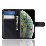 Purple Leather Wallet Case (iPhone 11 Pro)