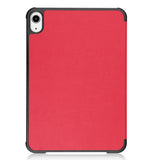 Red Leather V2 Folio Case with Smart Cover (iPad Mini 6 2021)