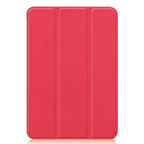 Red Leather V2 Folio Case with Smart Cover (iPad Mini 6 2021)