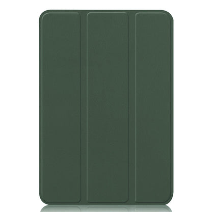 Forest Green Leather Folio Case with Smart Cover (iPad Mini 6 / Mini 7)