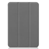 Grey Leather V2 Folio Case with Smart Cover (iPad Mini 6 2021)