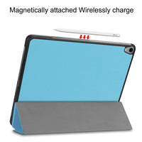 Grey Leather Folio Case with Smart Cover (iPad Pro 11-inch 2020/2021)