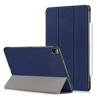 Grey Leather Folio Case with Smart Cover (iPad Pro 11-inch 2020/2021)