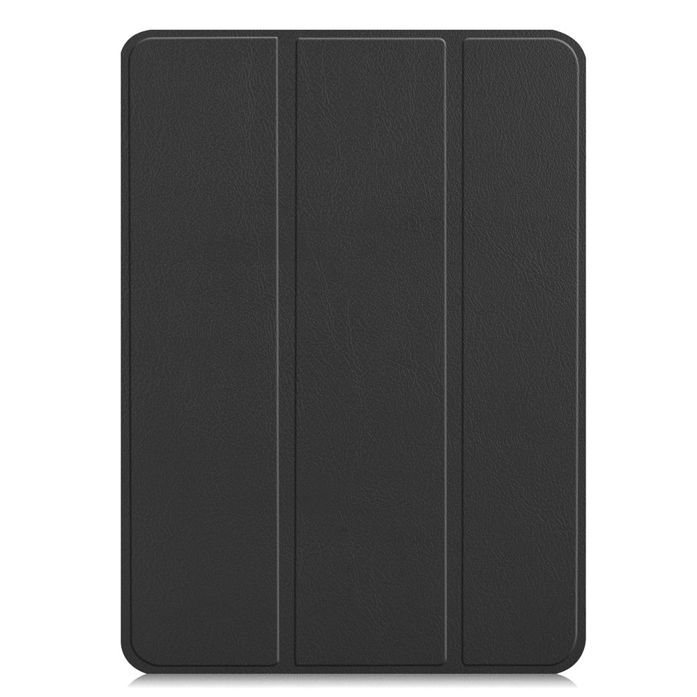 Black Leather Folio Case with Smart Cover (iPad 10.2-inch 2019-2021)