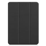 Black Leather Folio Case with Smart Cover (iPad 9.7-inch 2017/2018)