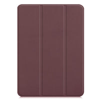 Brown Leather Folio Case with Smart Cover (iPad Air 10.9-inch 2020-2022)