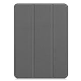 Grey Leather Folio Case with Smart Cover (iPad Pro 11-inch 2020/2021)