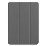 Grey Leather Folio Case with Smart Cover (iPad Pro 11-inch 2020/2021)