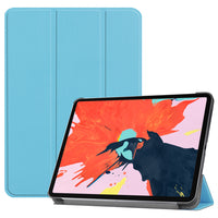 Blue Leather Folio Case with Smart Cover (iPad Pro 12.9-inch 2020/2021)