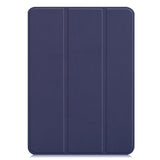 Navy Leather Folio Case with Smart Cover (iPad Pro 11-inch 2020/2021)