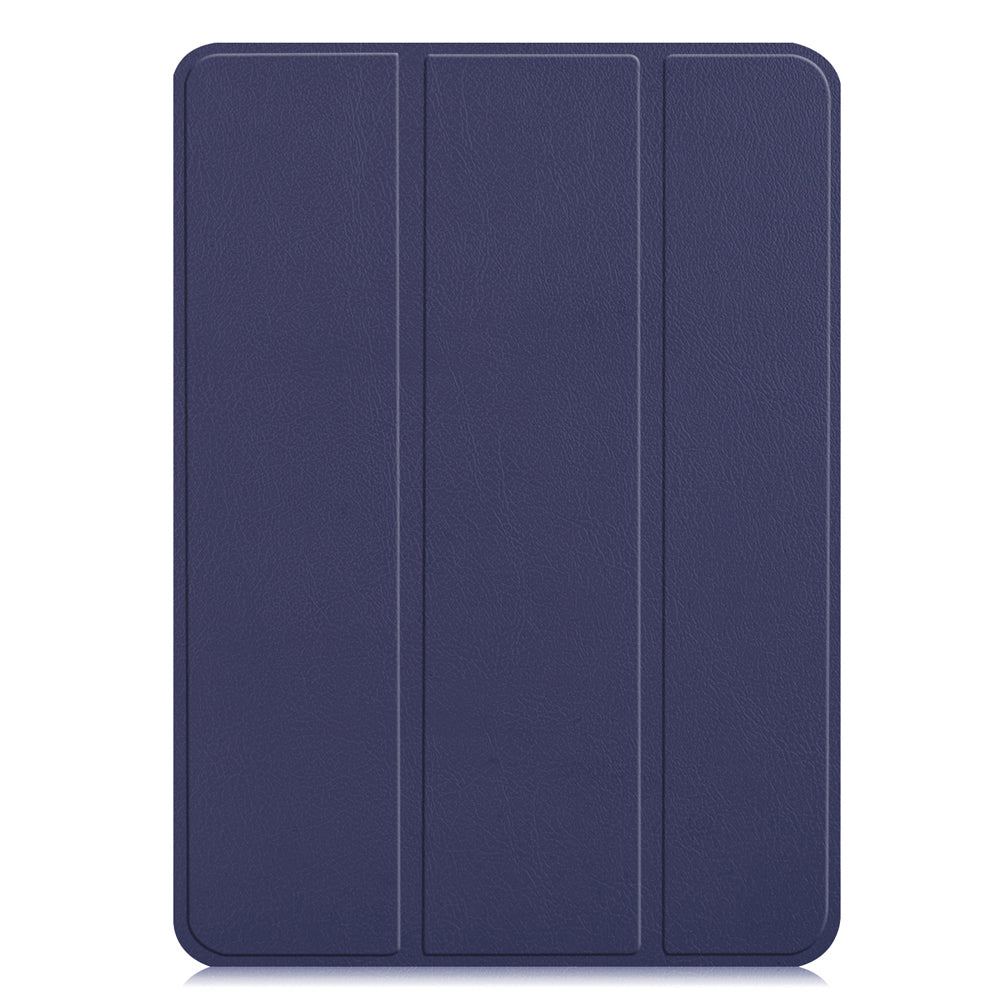 Navy Leather Folio Case with Smart Cover (iPad Pro 12.9-inch 2018-2022)