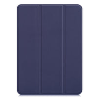 Navy Leather Folio Case with Smart Cover (iPad 9.7-inch)