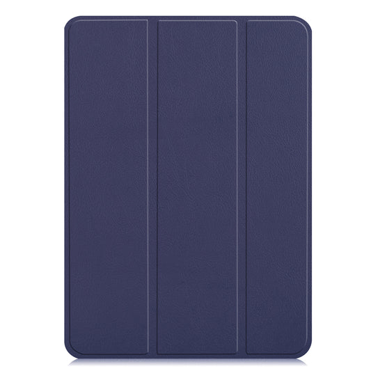Navy Leather Folio Case with Smart Cover (iPad 10.2-inch 2019-2021)
