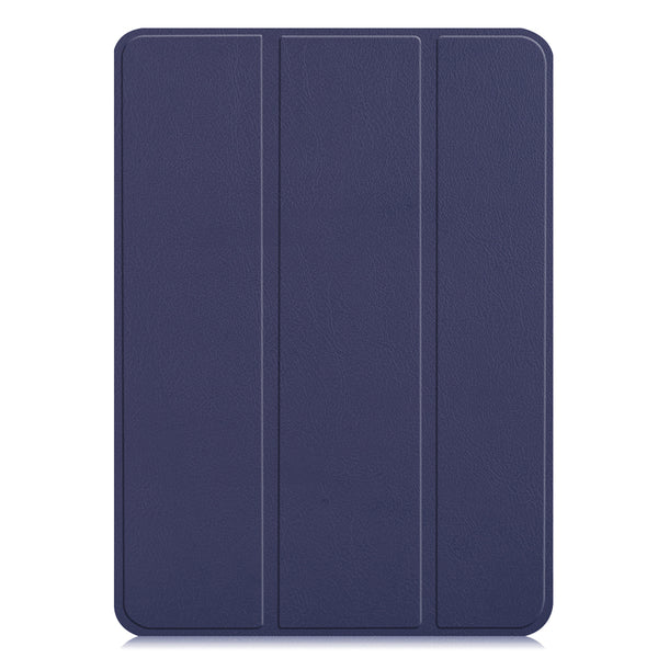 Navy Leather Folio Case with Smart Cover (iPad 10.2-inch 2019-2021)