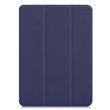 Navy Leather Folio Case with Smart Cover (iPad 10.9-inch 2022)