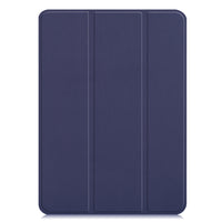 Navy Leather Folio Case with Smart Cover (iPad Air 10.9-inch 2020/2022)