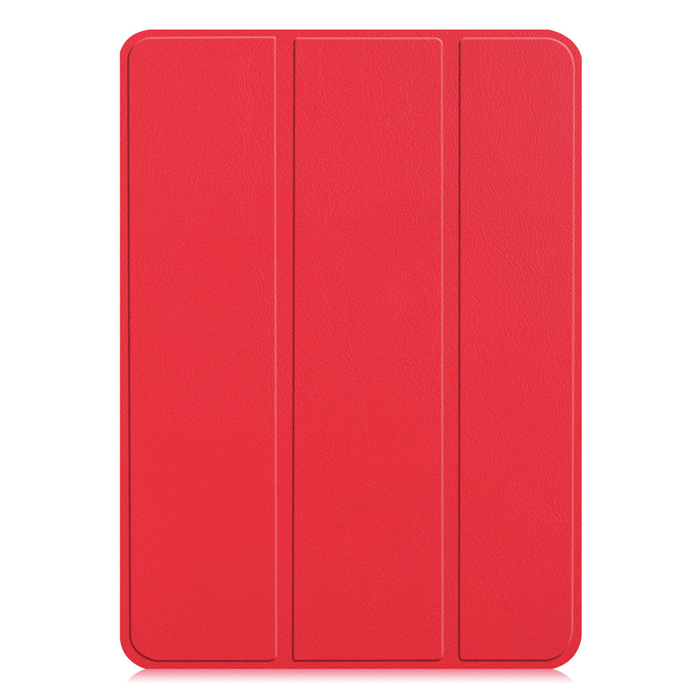 Red Leather Folio Case with Smart Cover (iPad 9.7-inch)