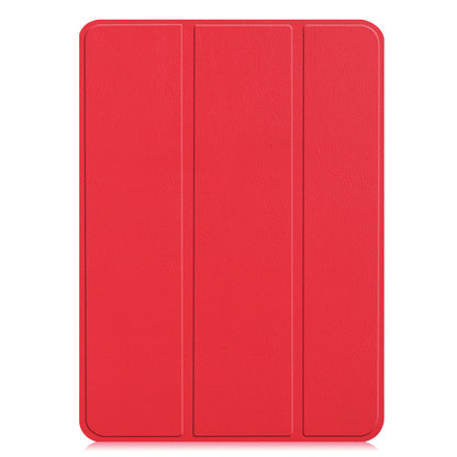 Red Leather Folio Case with Smart Cover (iPad 9.7-inch)