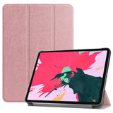Rose Gold Leather Folio Case with Smart Cover (iPad 9.7-inch)