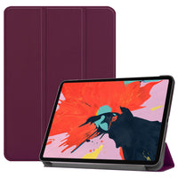 Wine Leather Folio Case with Smart Cover (iPad 10.2-inch 2019-2021)