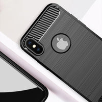 Grey Brushed Metal Case (iPhone X/XS)