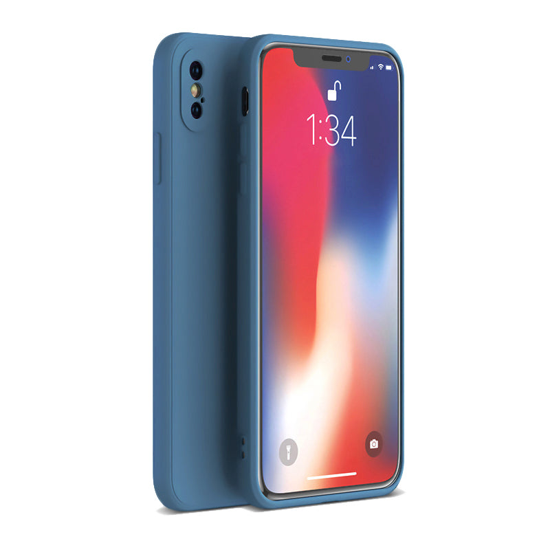 Matte Navy Soft Case (iPhone X/XS)