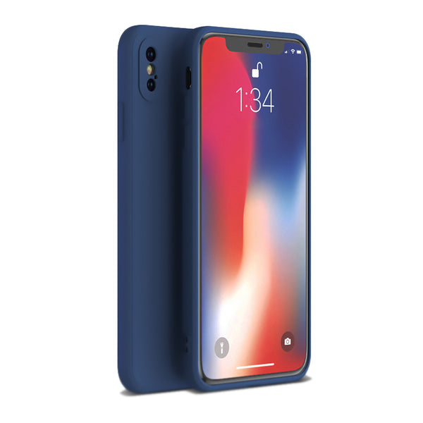 Matte Navy Soft Case (iPhone XS Max)