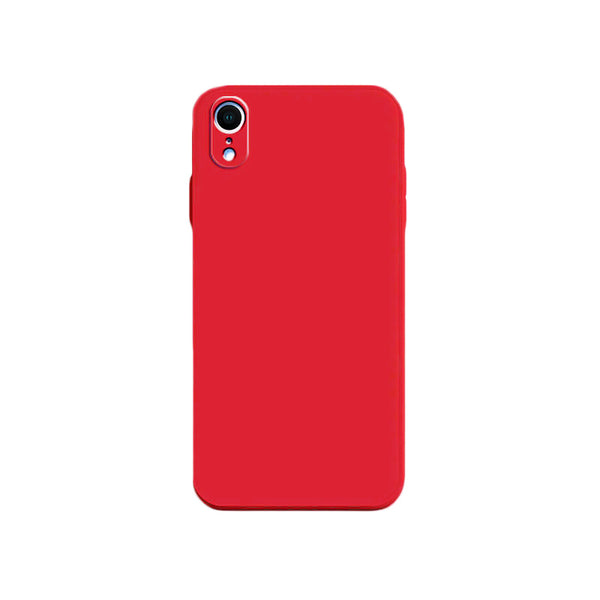 Matte Red Soft Case (iPhone XR)
