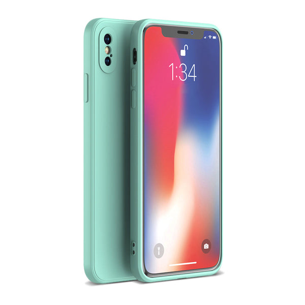 Matte Mint Blue Soft Case (iPhone XS Max)