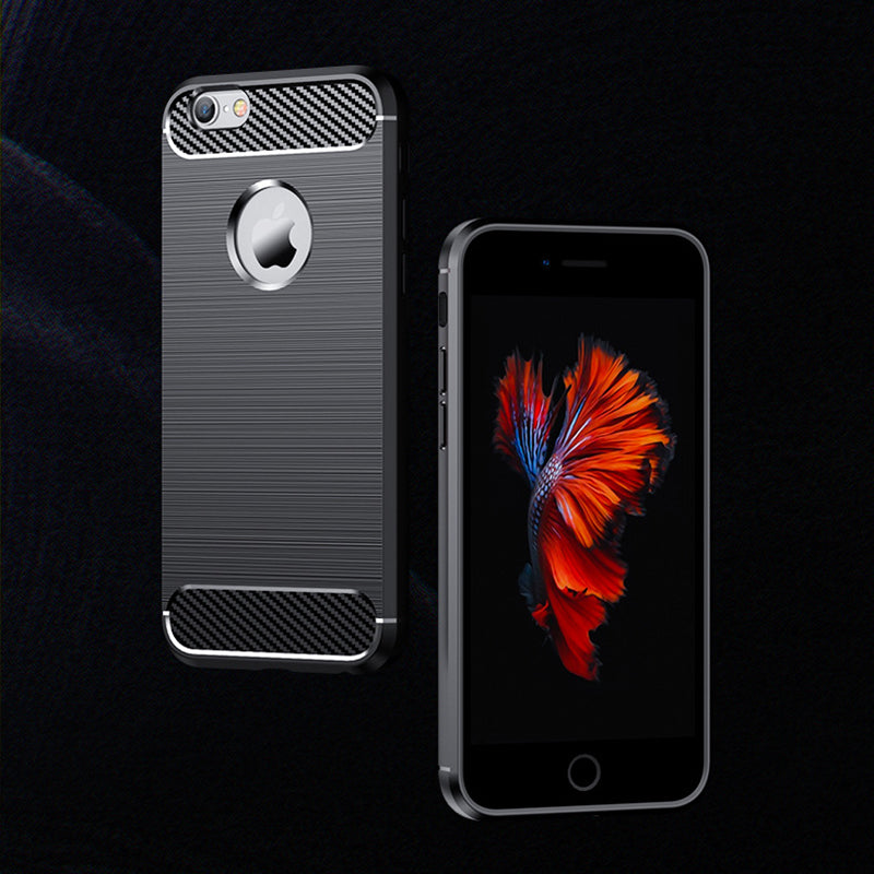 Red Brushed Metal Case (iPhone 6+/6S+)