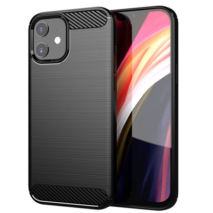 Black Brushed Metal Case (iPhone 12 Mini)
