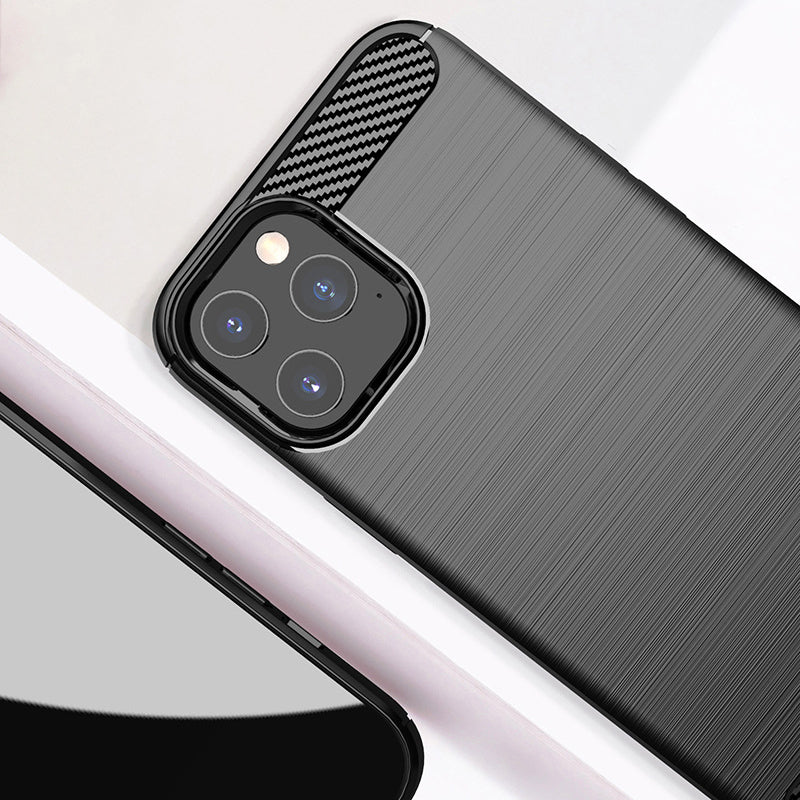 Navy Brushed Metal Case (iPhone 12 Pro Max)