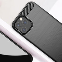 Black Brushed Metal Case (iPhone 12 Pro)