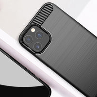 Navy Brushed Metal Case (iPhone 12 Pro)