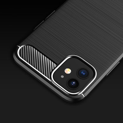 Black Brushed Metal Case (iPhone 12)