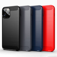 Navy Brushed Metal Case (iPhone 12 Pro)