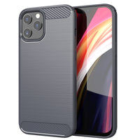 Grey Brushed Metal Case (iPhone 12 Pro Max)