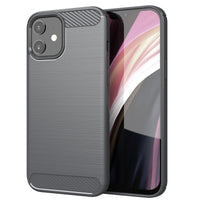 Grey Brushed Metal Case (iPhone 12)