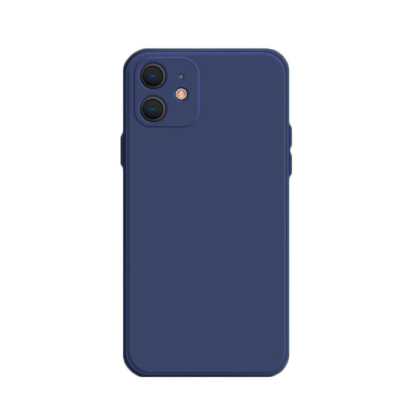 Matte Navy Soft Case (iPhone 12)